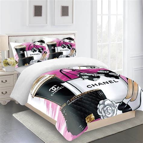 coco chanel paris bedding sets|chanel inspired comforter set.